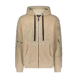 13 SHERPA ZIP UP HOODIE