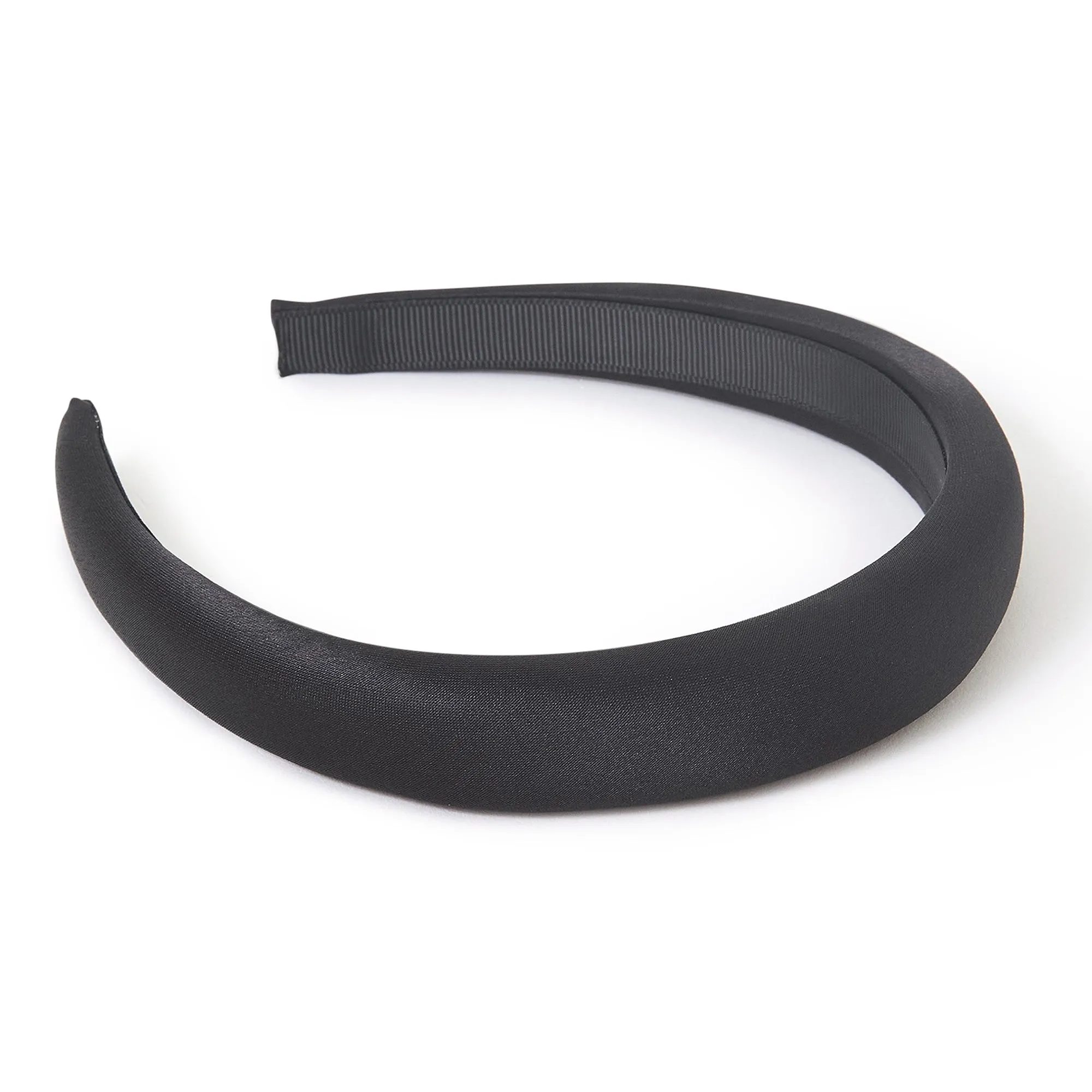 Accessorize London Black Satin Alice Hair Band