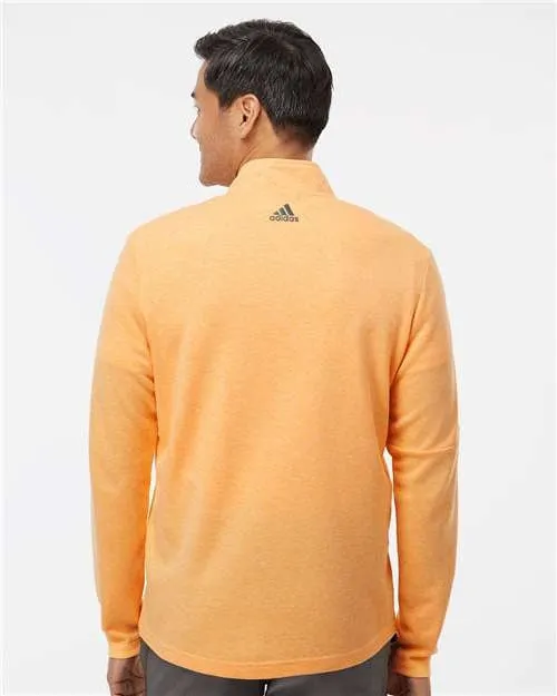 Adidas 3-Stripes Quarter-Zip Sweater