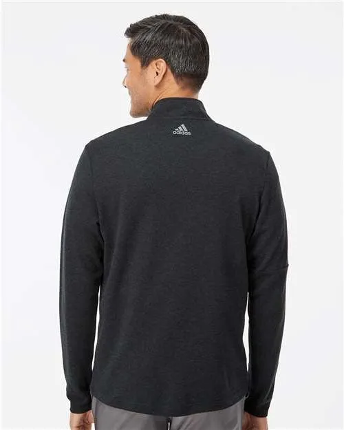 Adidas 3-Stripes Quarter-Zip Sweater