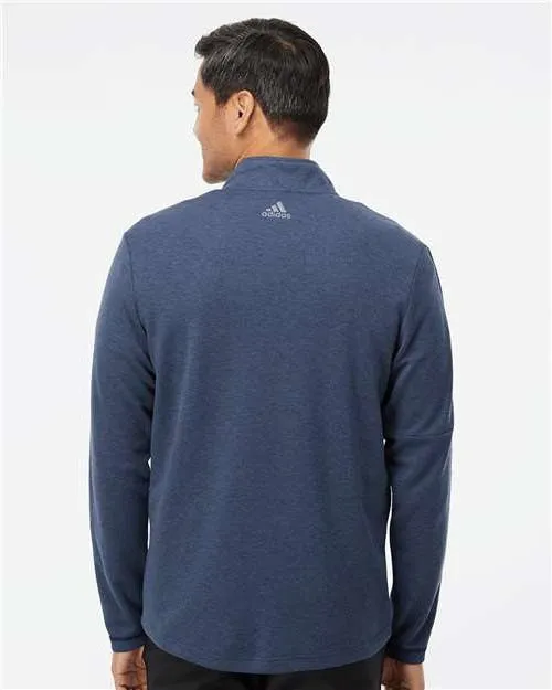 Adidas 3-Stripes Quarter-Zip Sweater