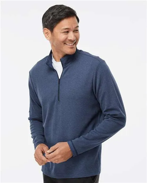 Adidas 3-Stripes Quarter-Zip Sweater