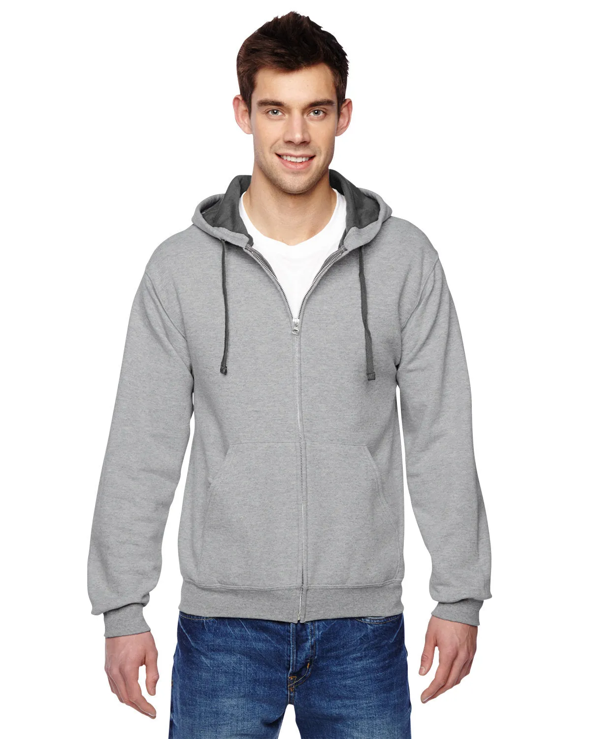 Adult Sofspun Full-Zip Hooded Sweatshirt