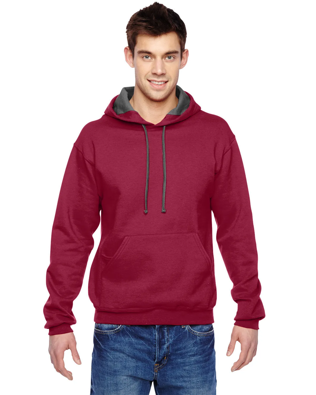 Adult Sofspun Hooded Sweatshirt