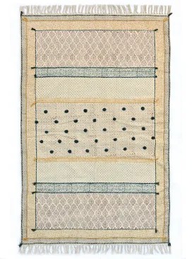 AIDEN - BLOCK PRINTED RUG