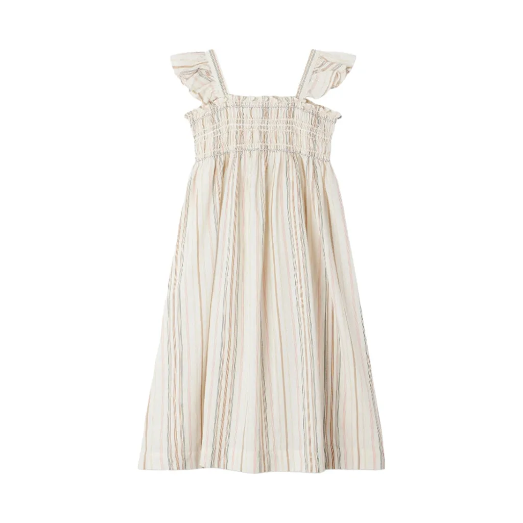 Alexandra Striped Cotton Dress