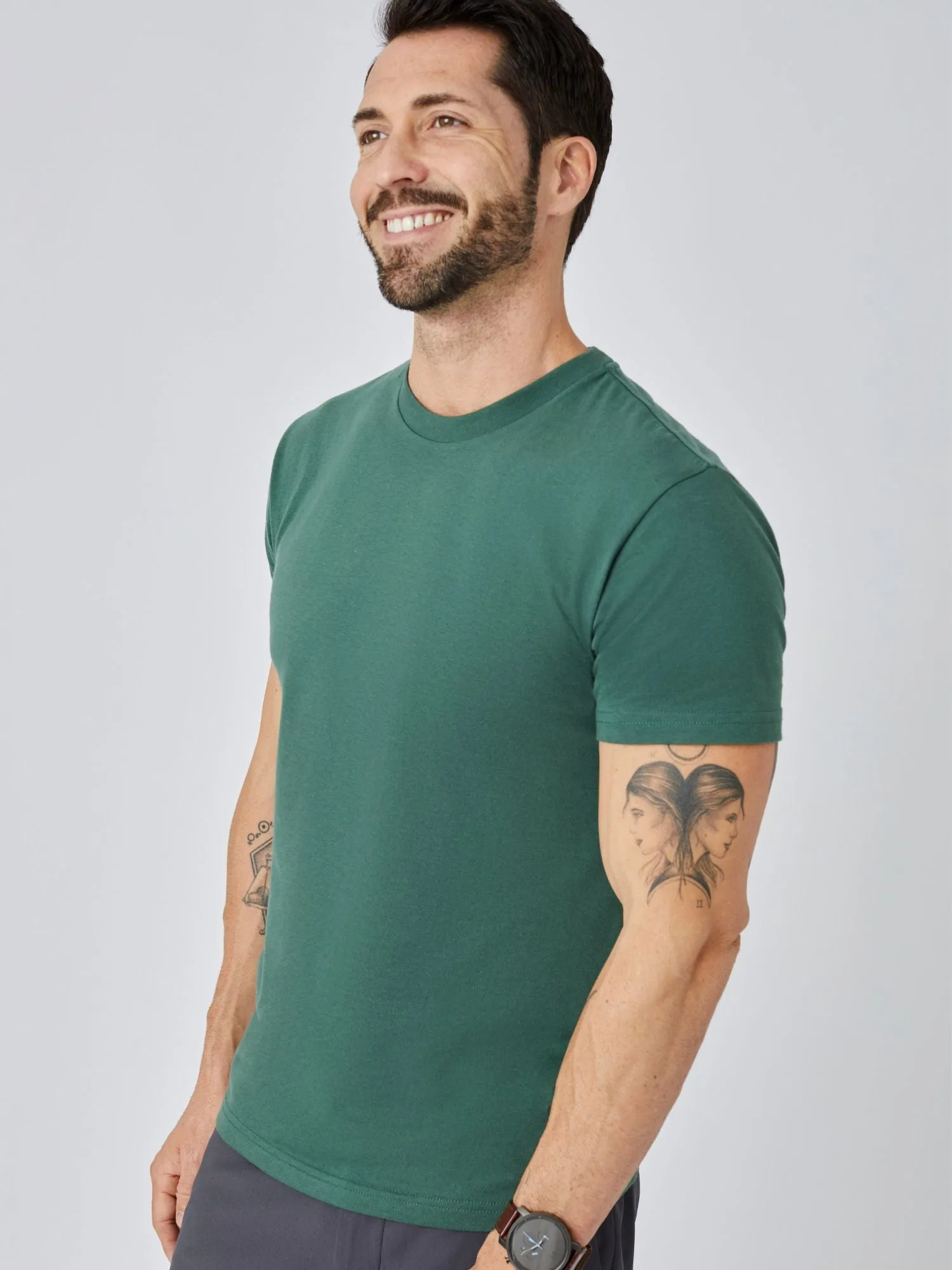 Alpine Green Crew Neck