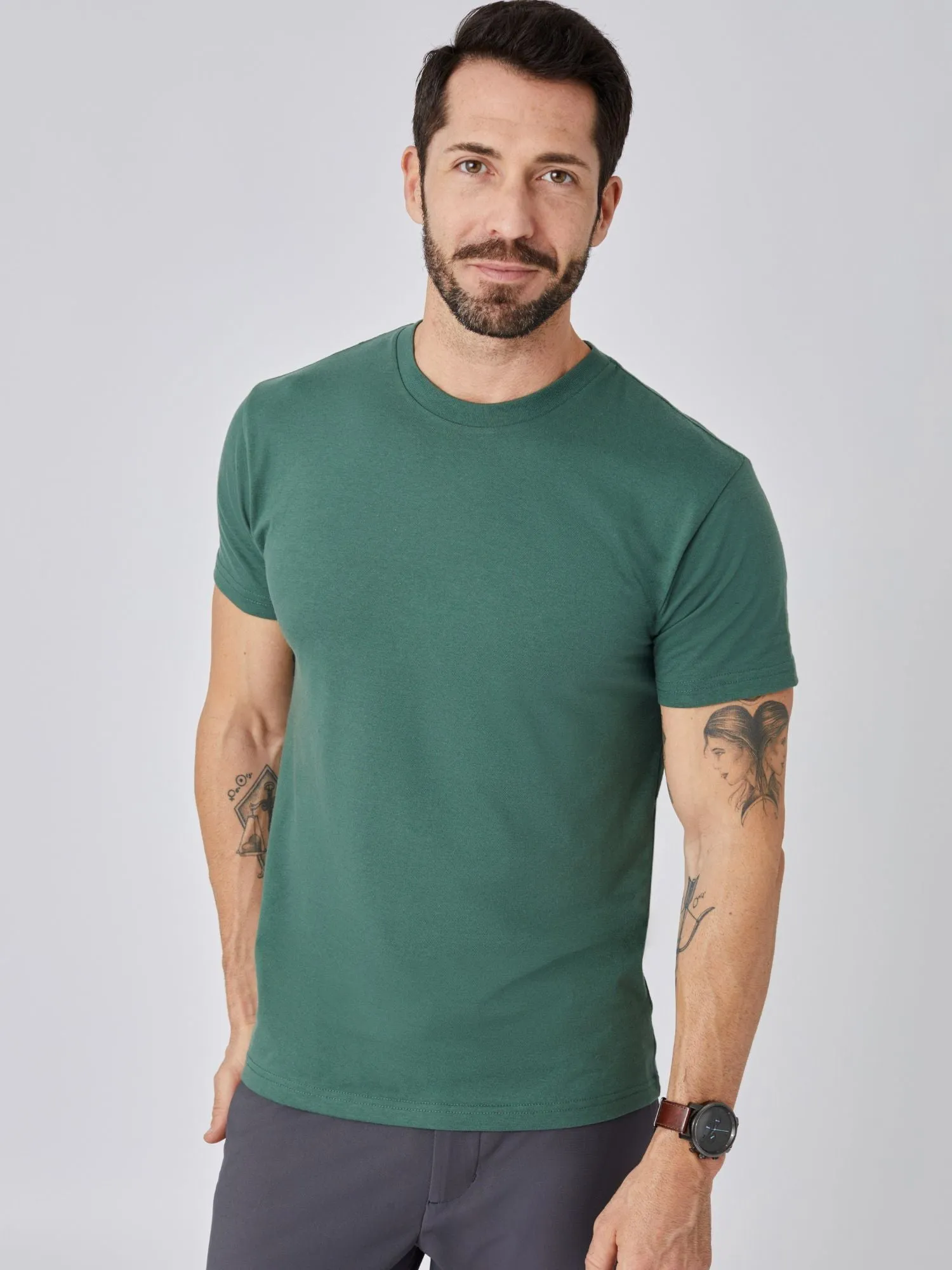 Alpine Green Crew Neck