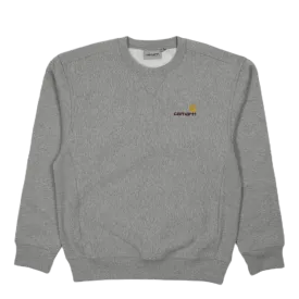 American Script Sweat Grey Heather