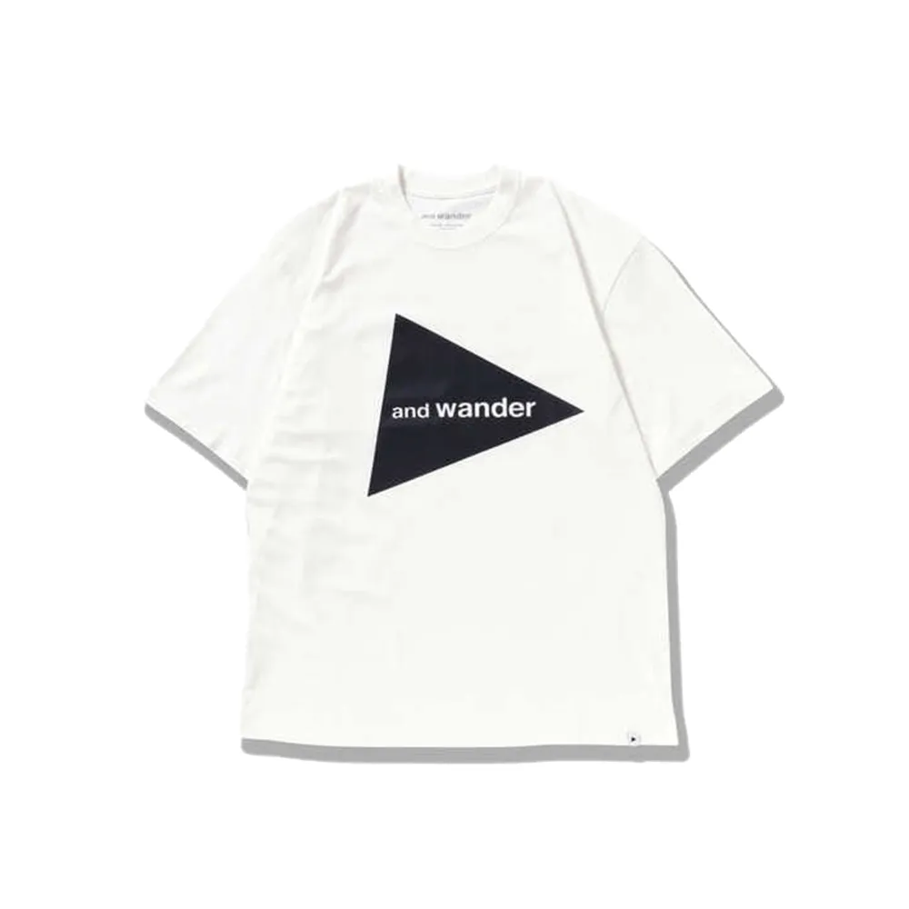 and wander Unisex Big Logo Tee