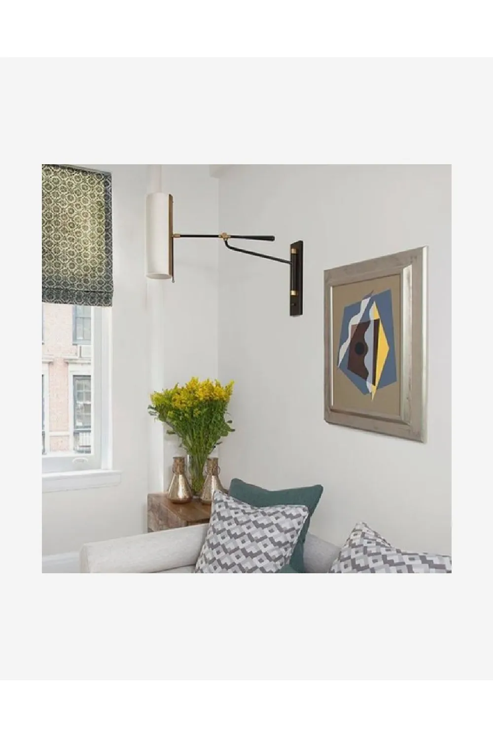 Antique Brass Wall Lamp | Andrew Martin Frankfort