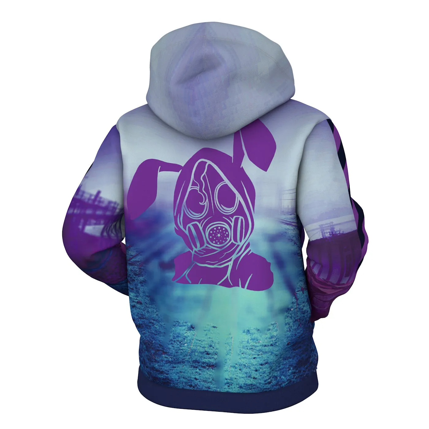 Apocalypse Bunny Zip Up Hoodie