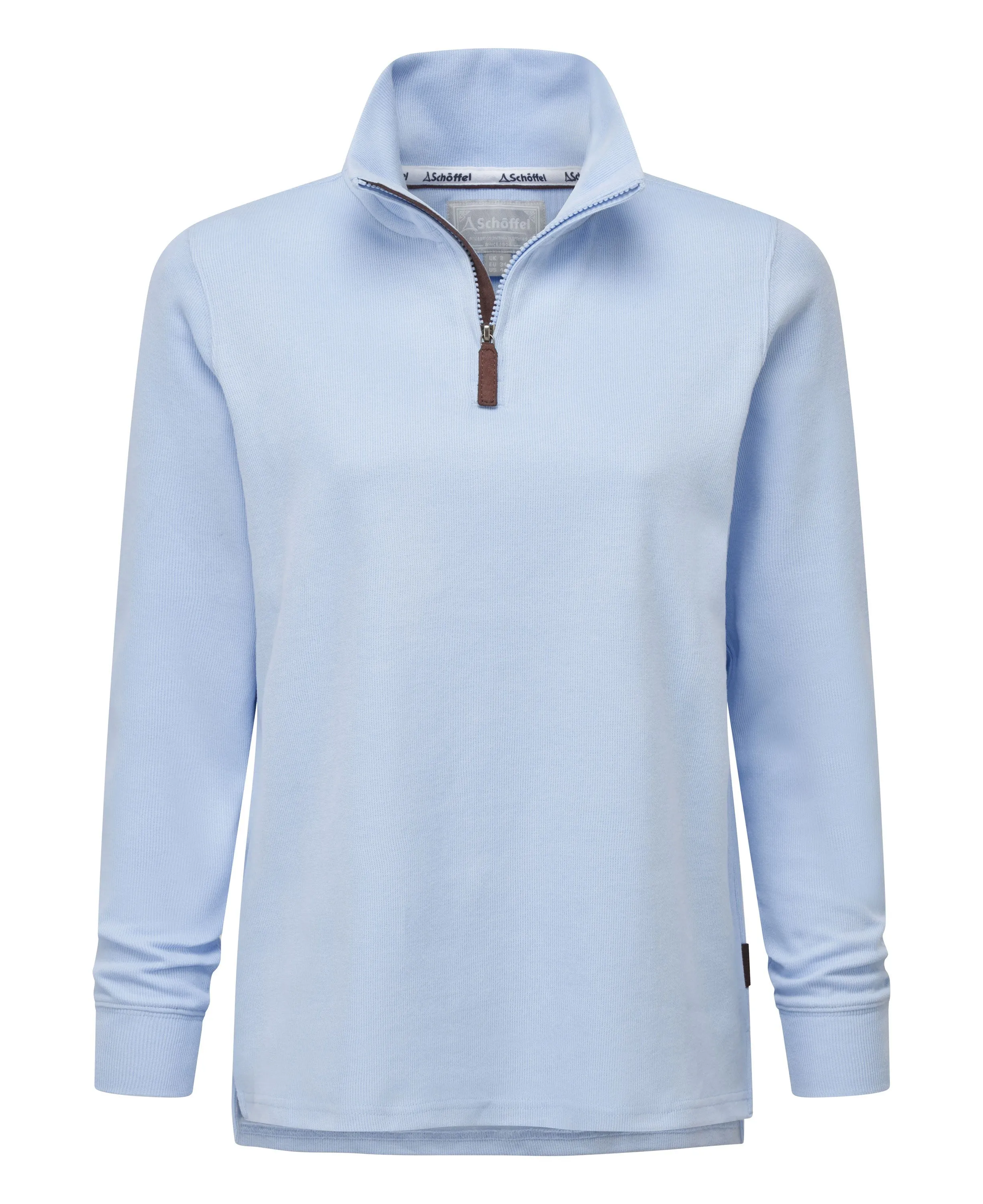 Appletree Bay 1/4 Zip - Sky Blue