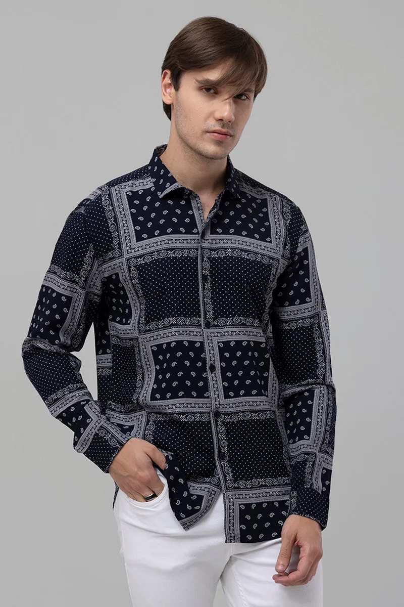 Arcade Bandana Navy Shirt