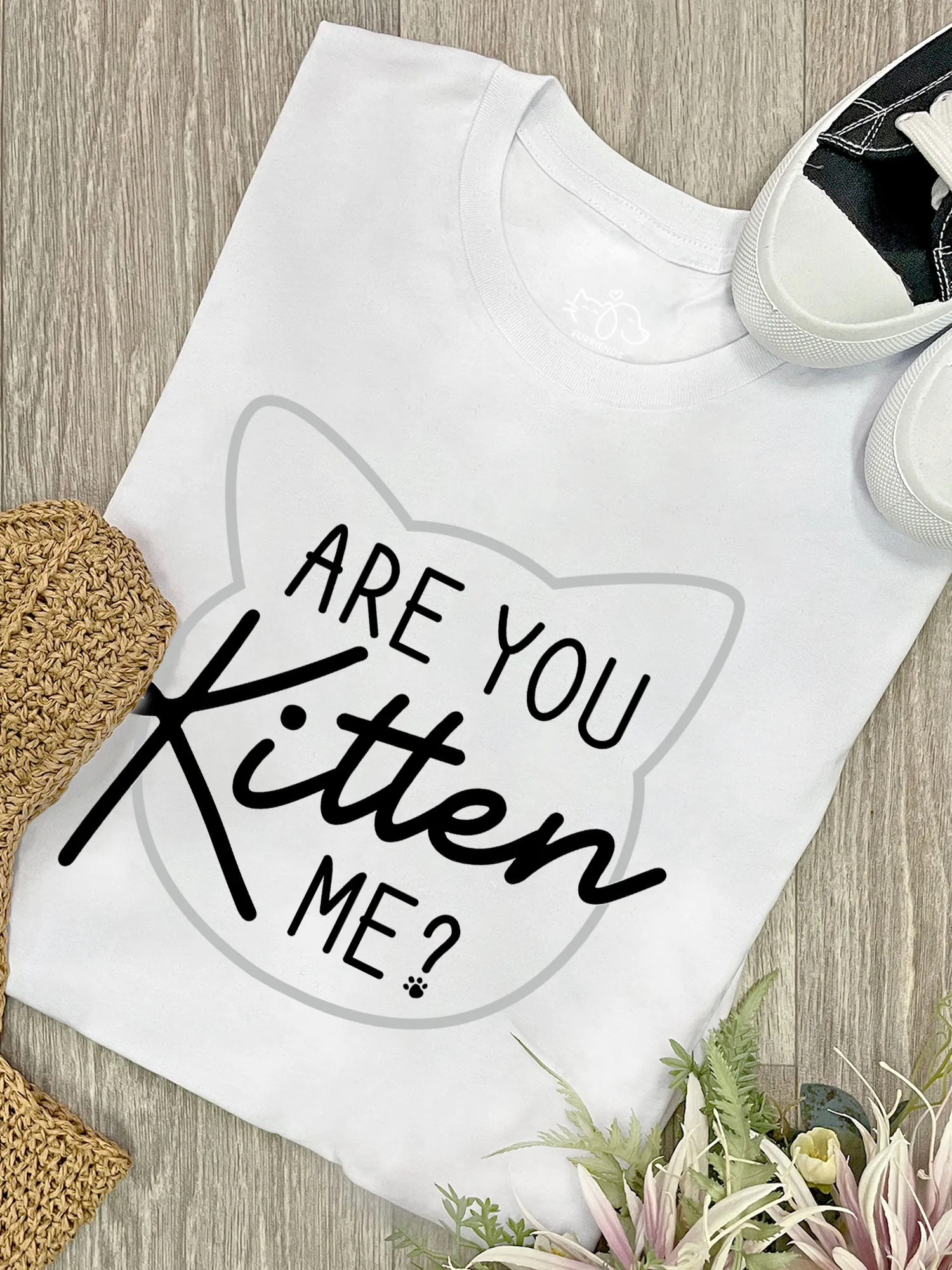 Are You Kitten Me? Ava Women's Regular Fit Tee