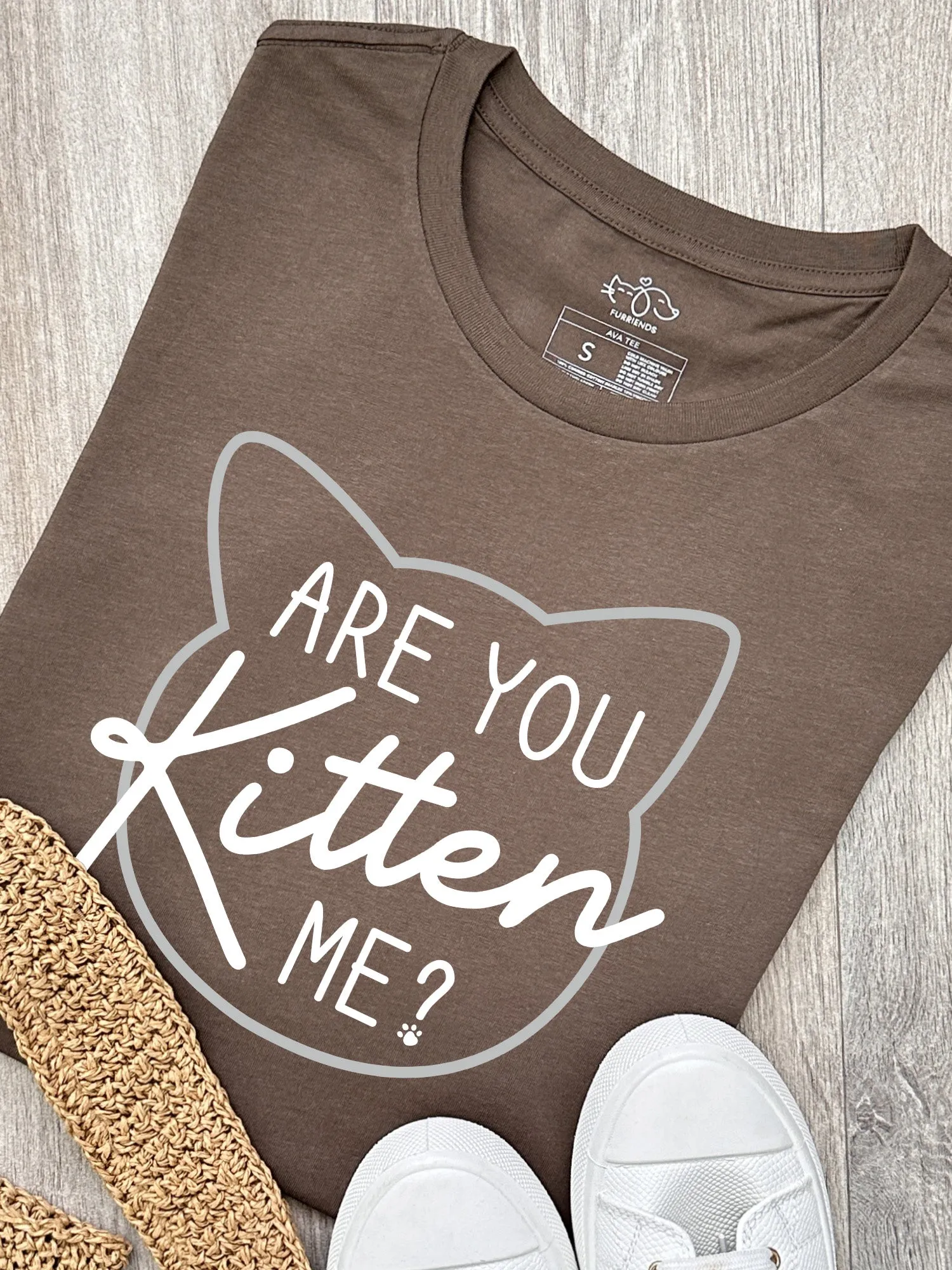 Are You Kitten Me? Ava Women's Regular Fit Tee