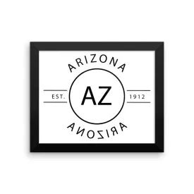 Arizona - Framed Print - Reflections