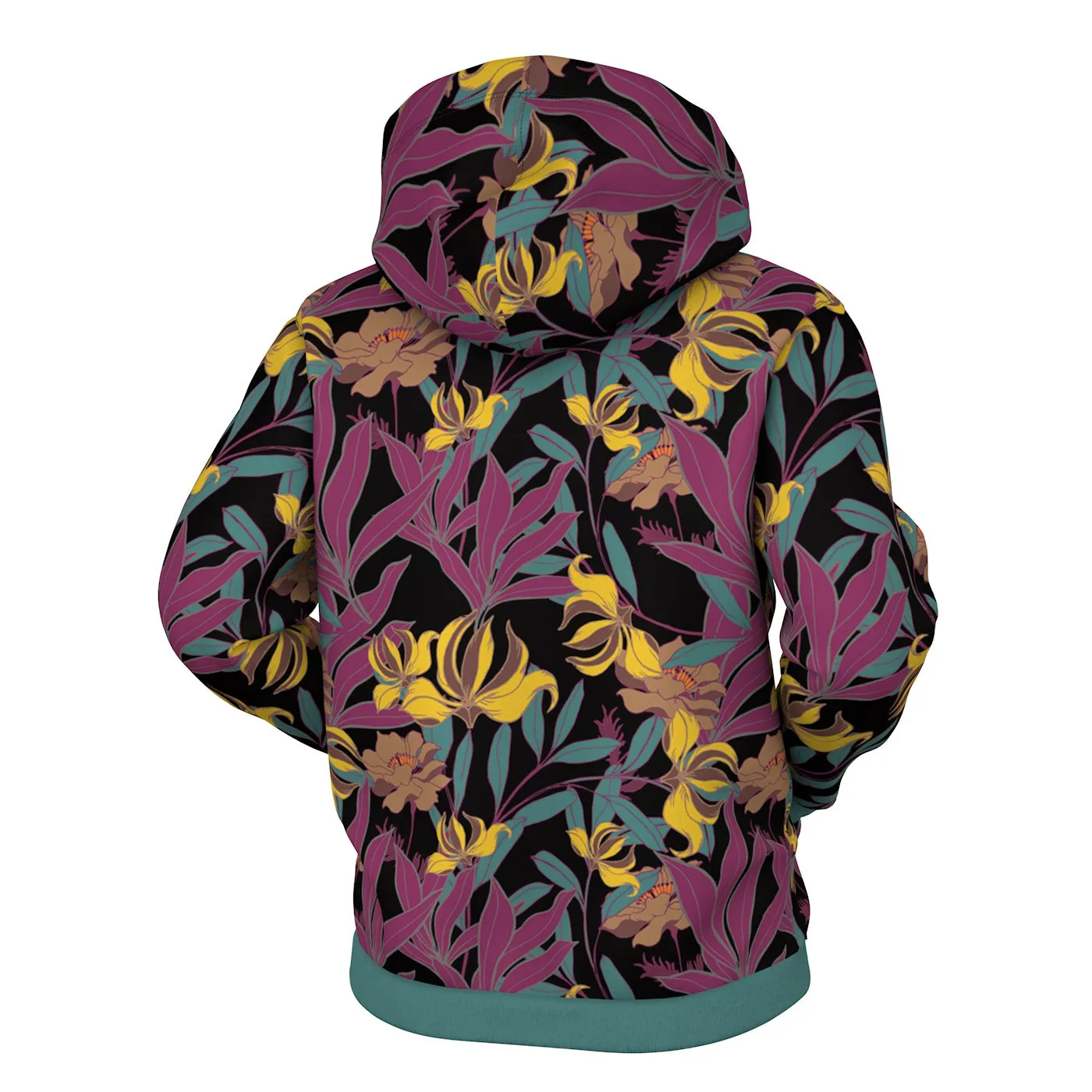 Autumn Jungle Zip Up Hoodie