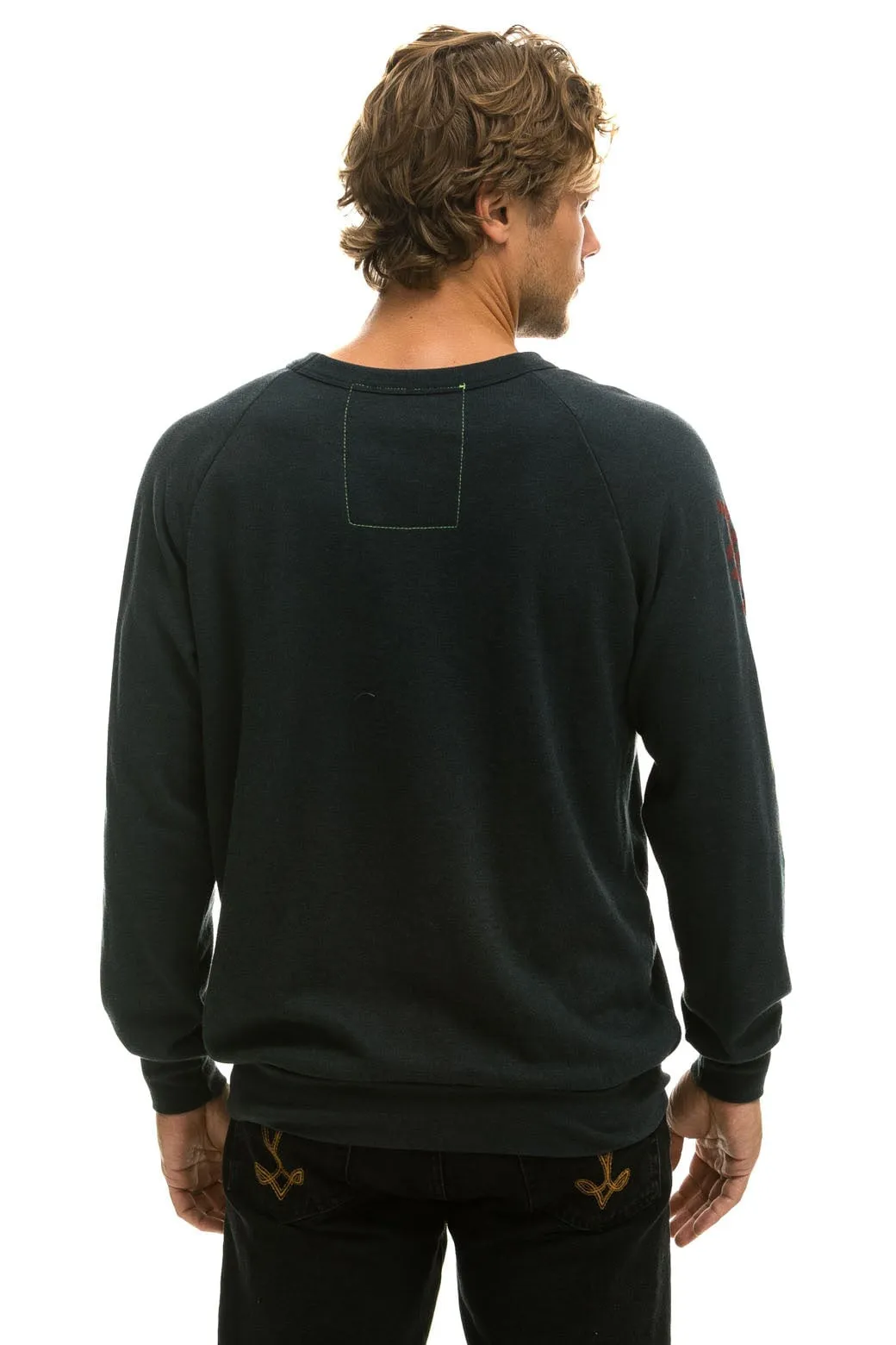 AVIATOR NATION MILL VALLEY SWEATSHIRT - CHARCOAL