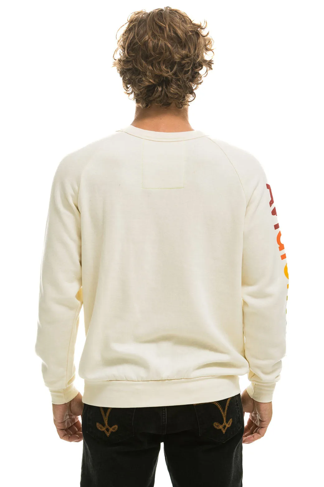 AVIATOR NATION SWEATSHIRT - VINTAGE WHITE