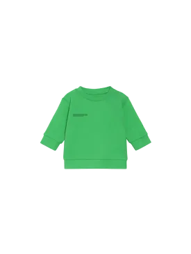 Baby 365 Sweatshirt—jade green