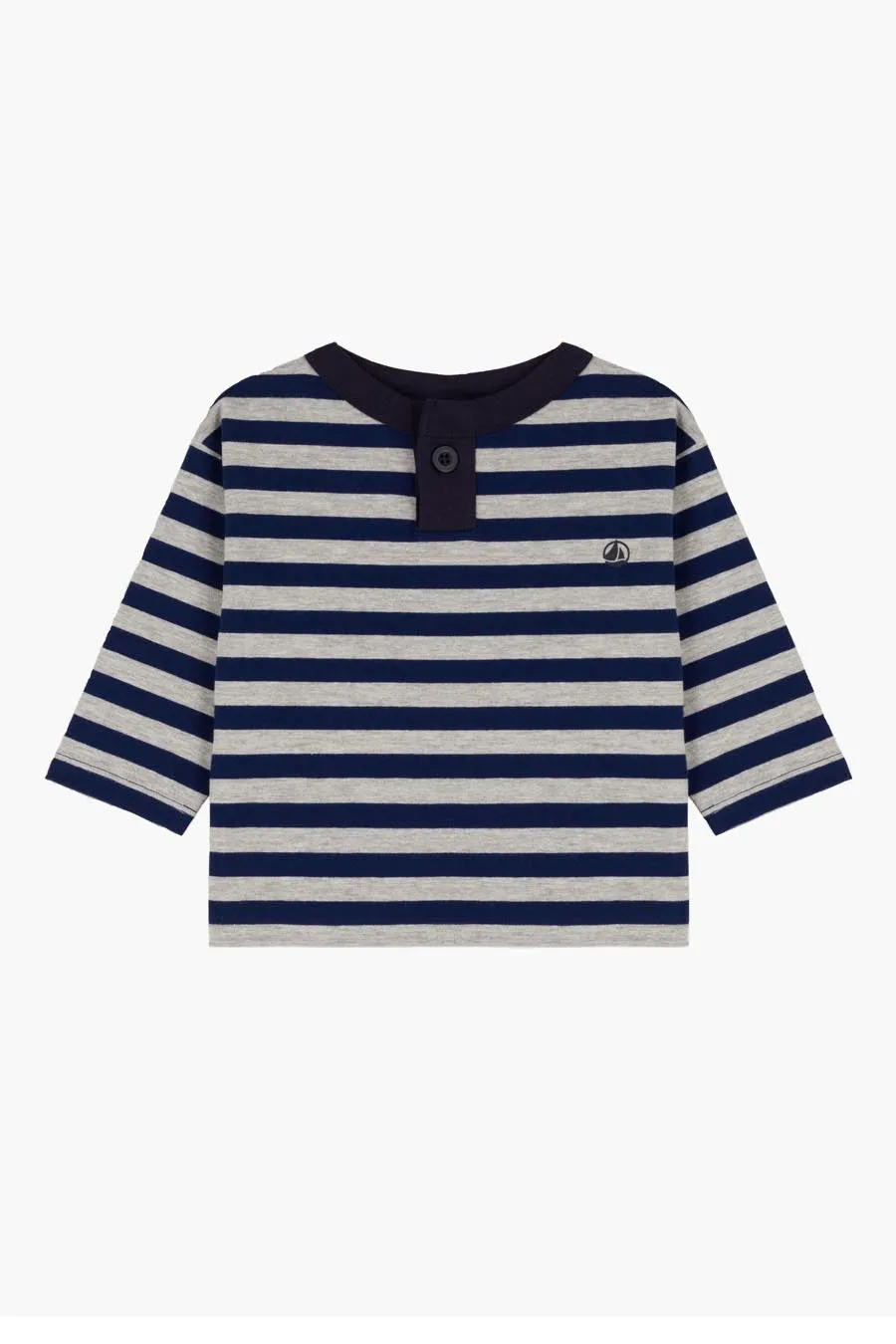 Baby Boy Shirt Petit Bateau Striped T-Shirt