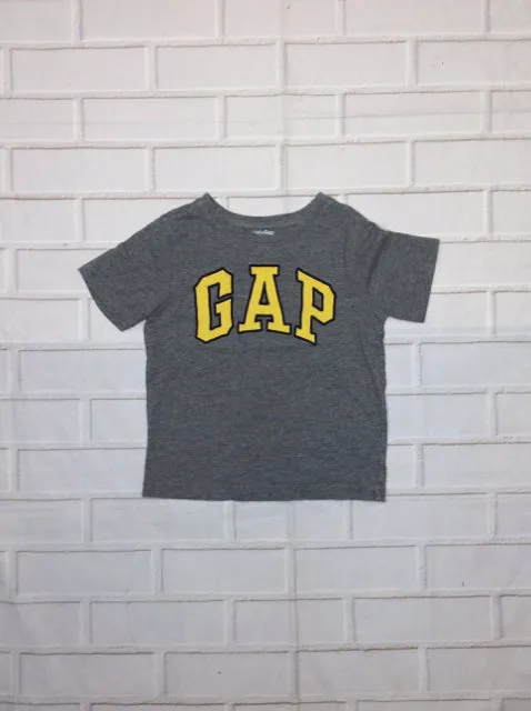 Baby Gap Gray & Yellow Top