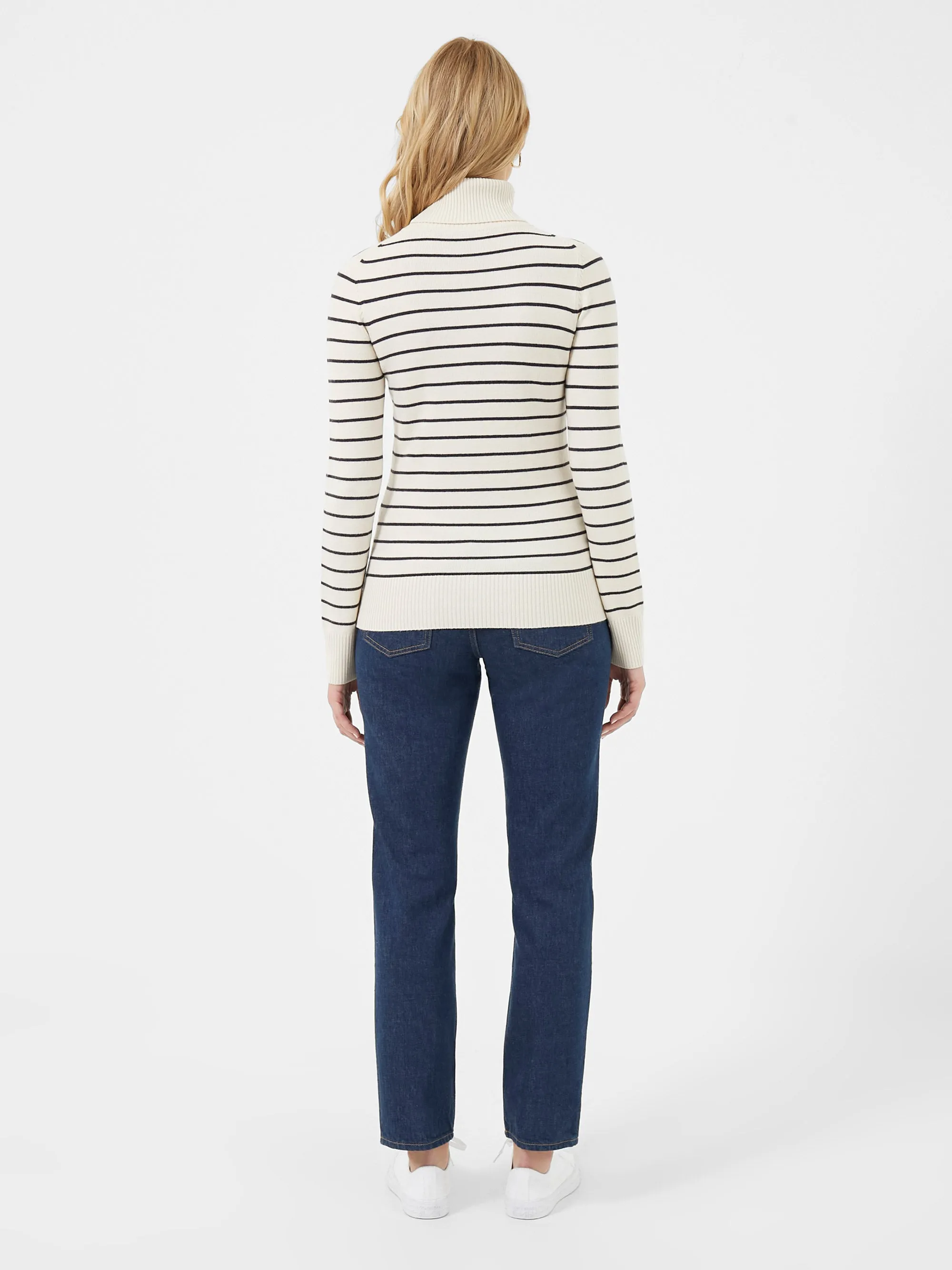 Babysoft Turtle Neck Stripe Jumper