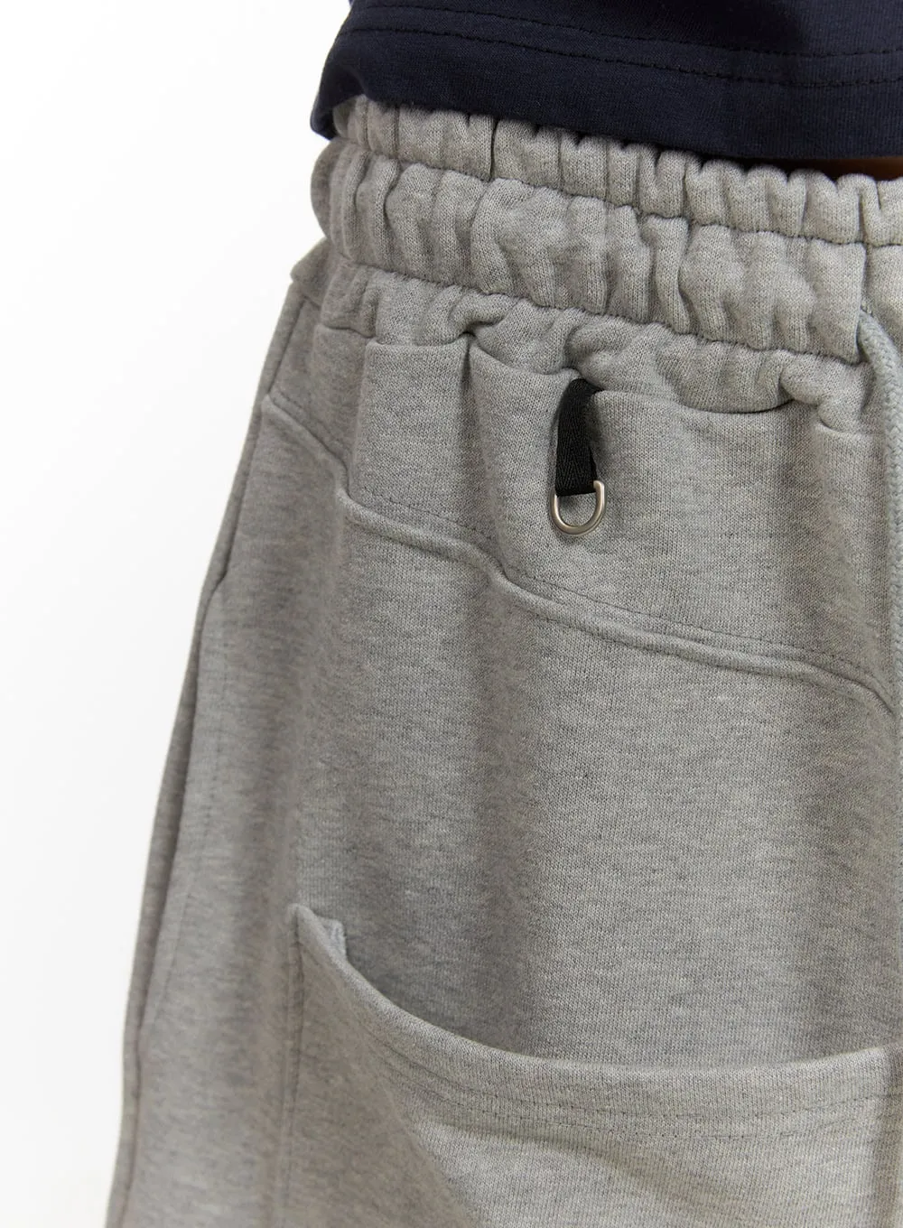 Baggy Midi Sweat Shorts CU413