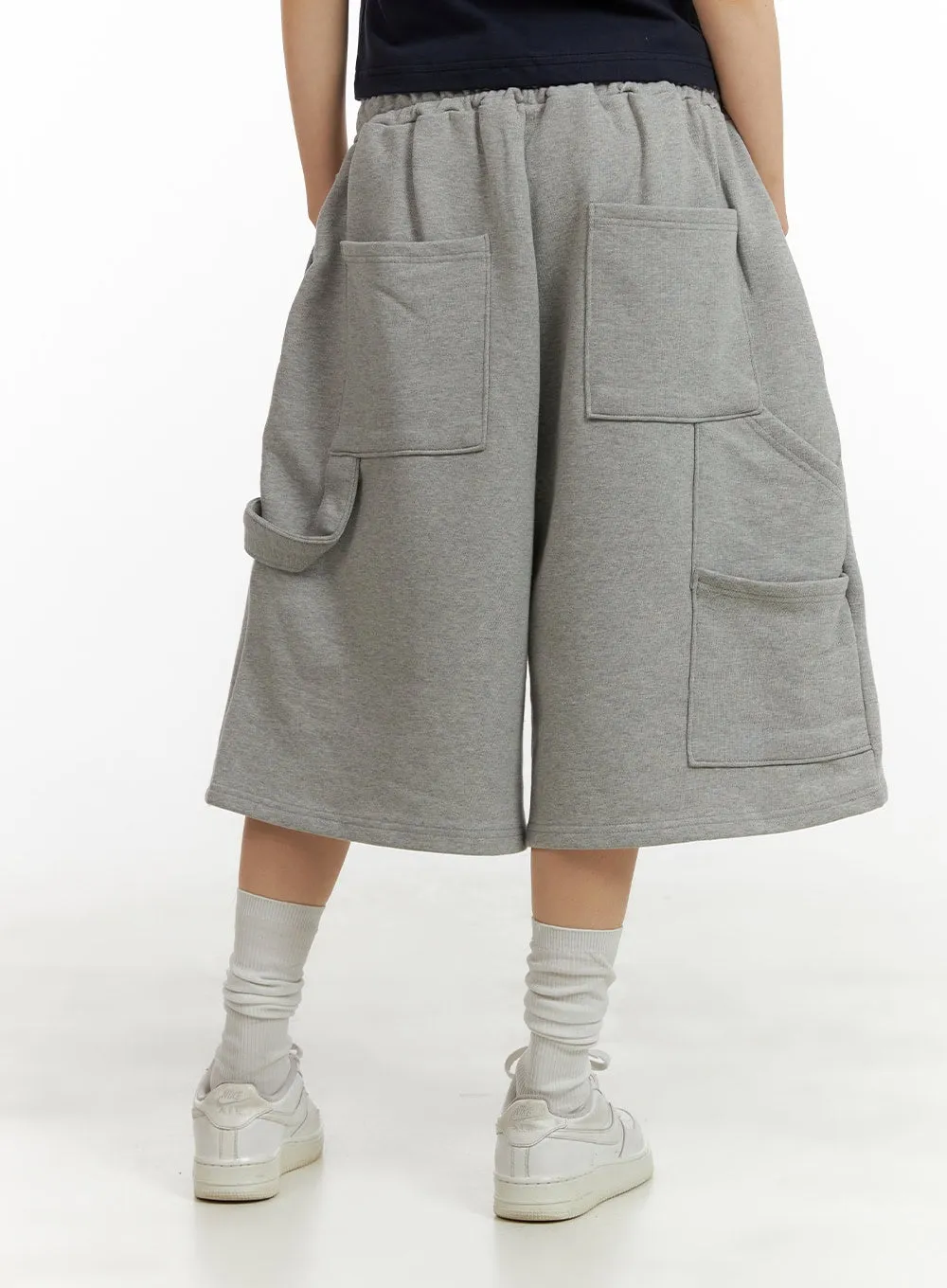 Baggy Midi Sweat Shorts CU413