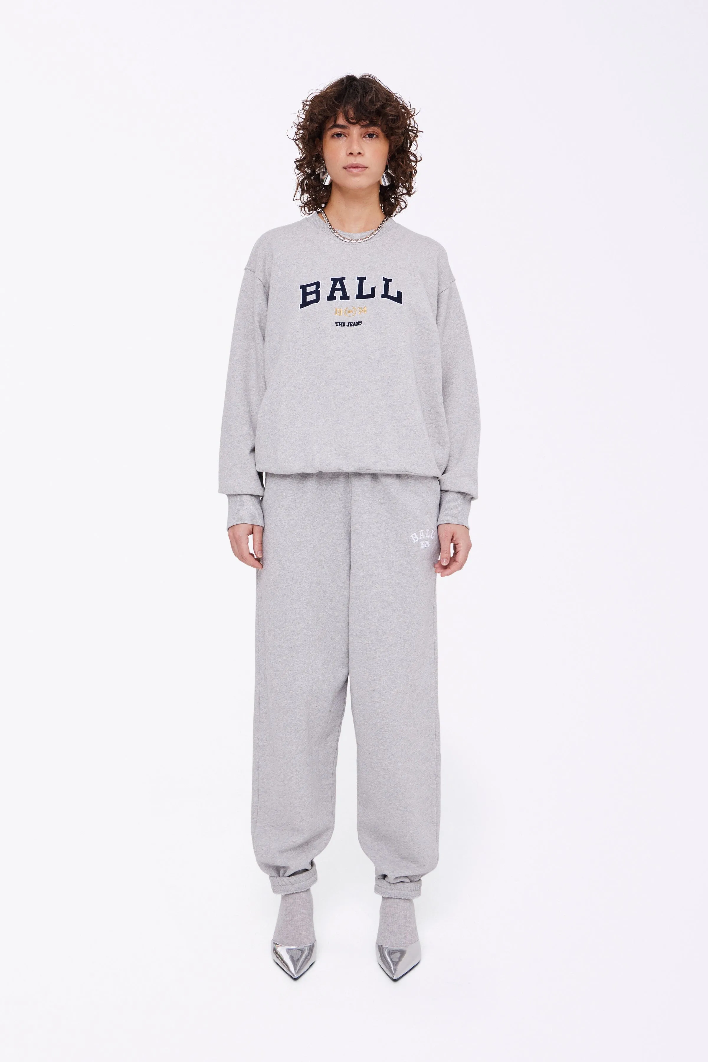 Ball - Baltaylor Sweatshirt - 204054 Medium Grey Melange