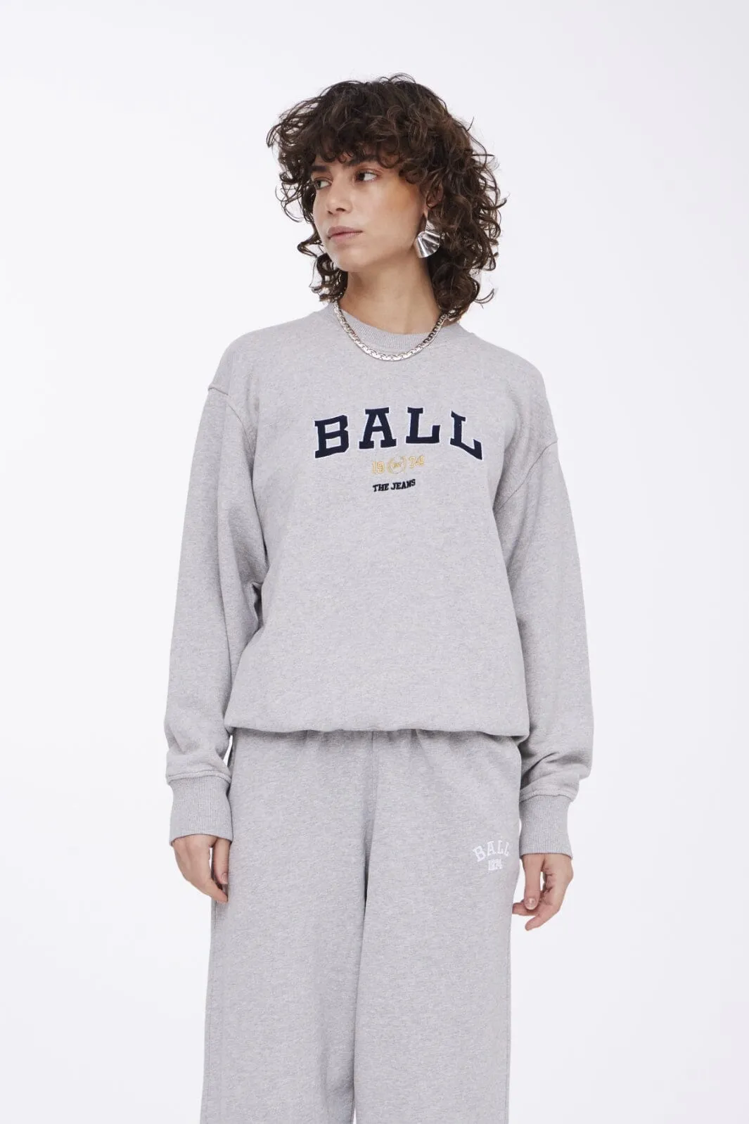 Ball - Baltaylor Sweatshirt - 204054 Medium Grey Melange