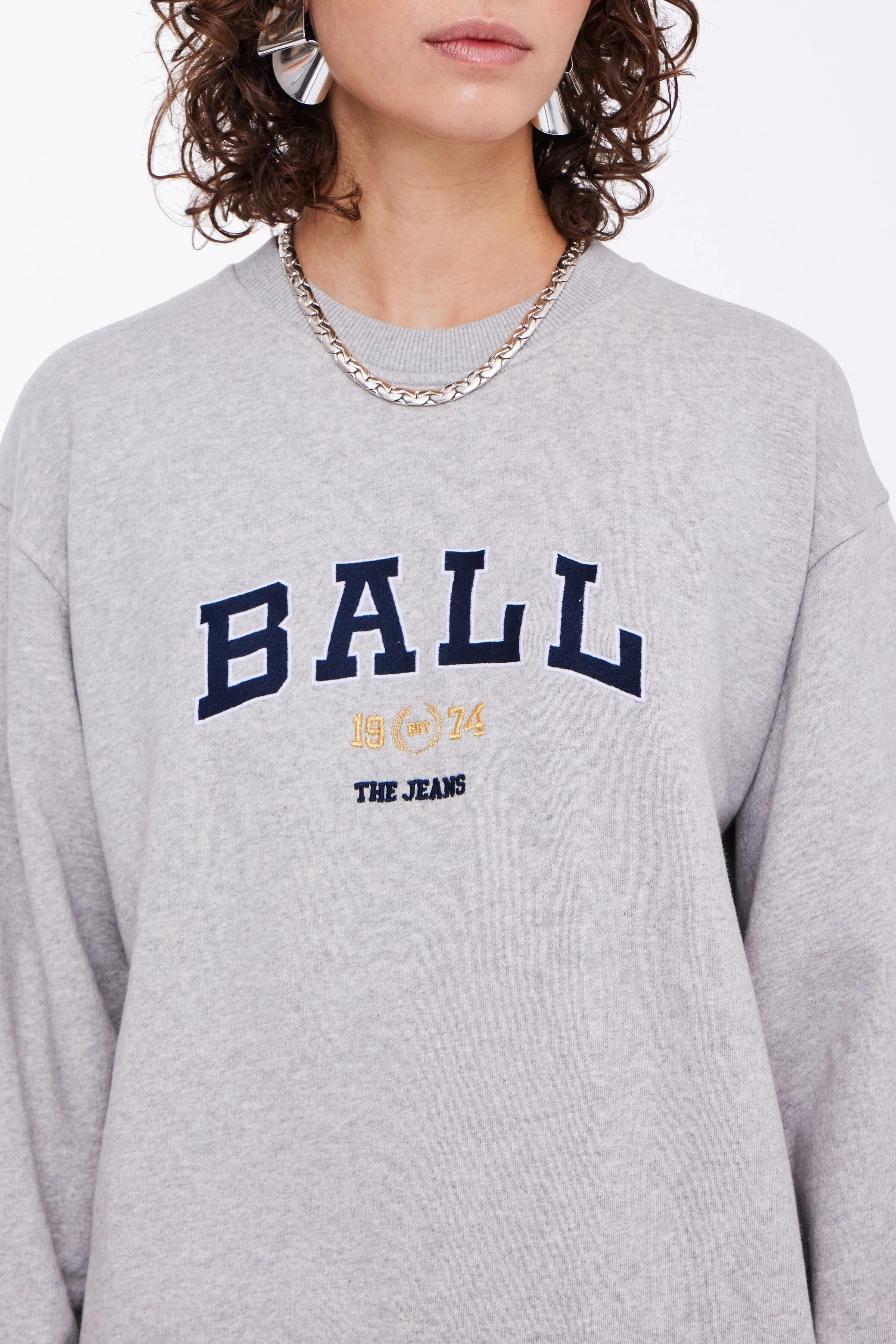 Ball - Baltaylor Sweatshirt - 204054 Medium Grey Melange