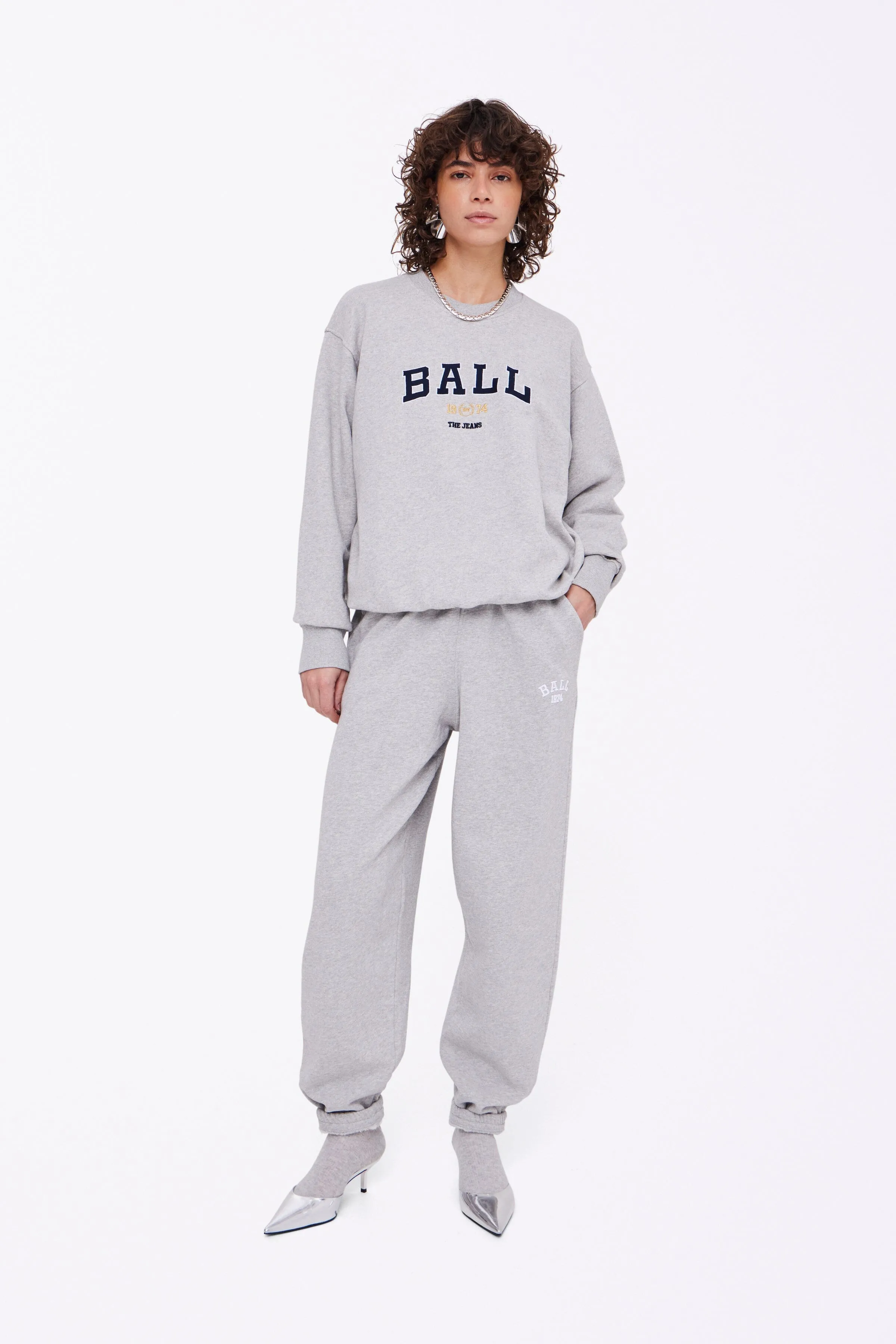 Ball - Baltaylor Sweatshirt - 204054 Medium Grey Melange