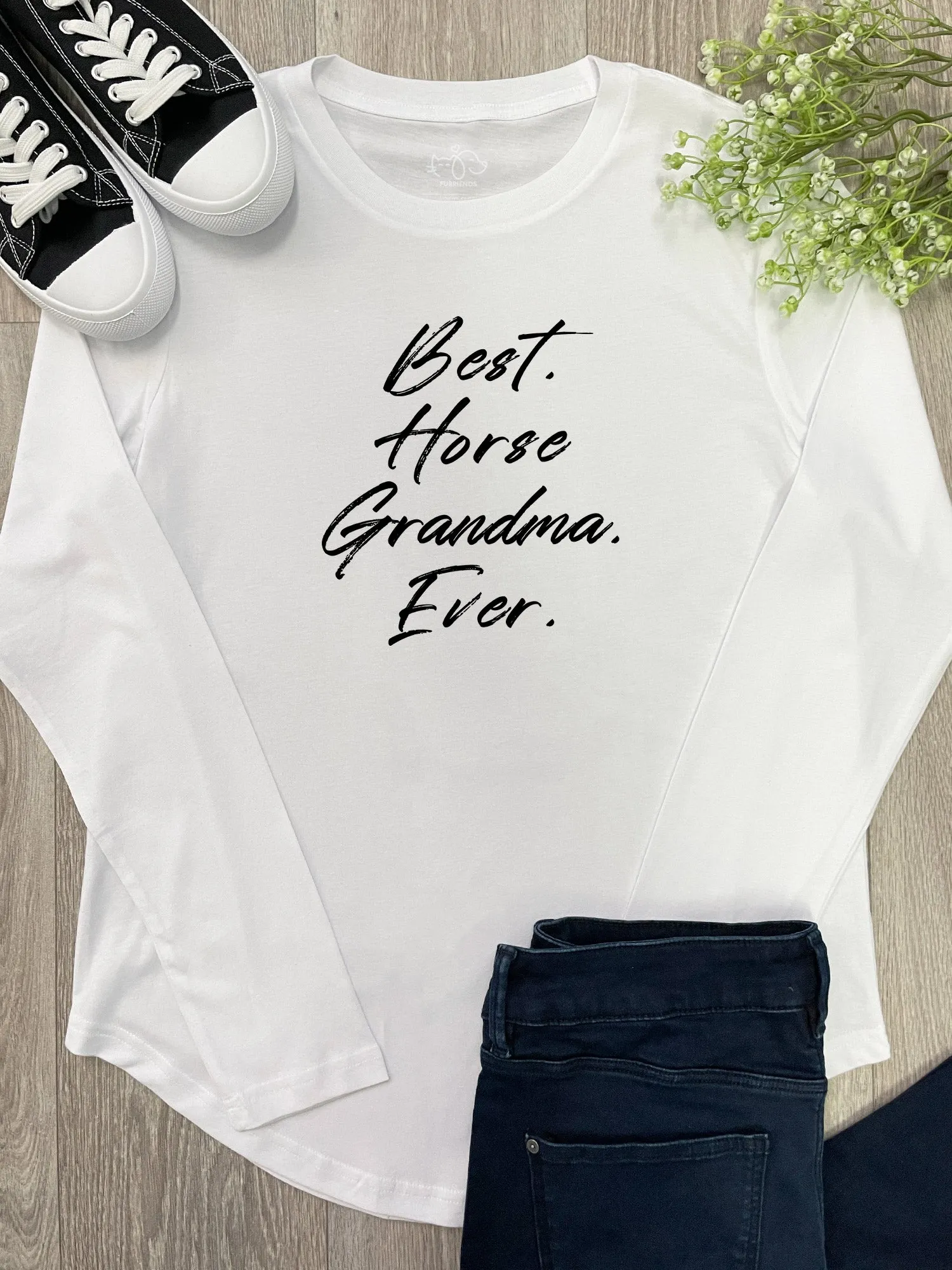 Best. Horse Grandma. Ever. Olivia Long Sleeve Tee