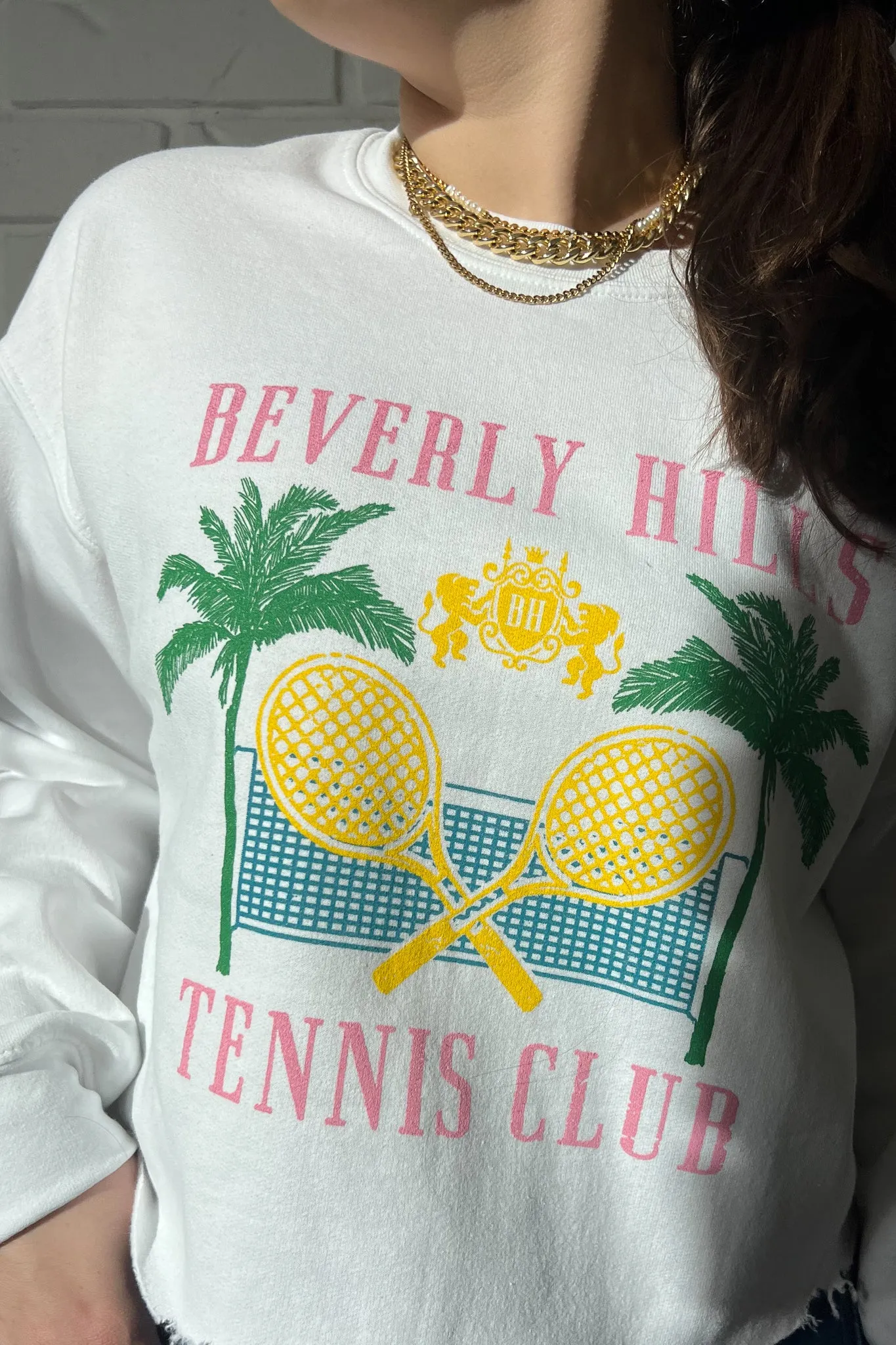 Beverly Hills Tennis Pullover