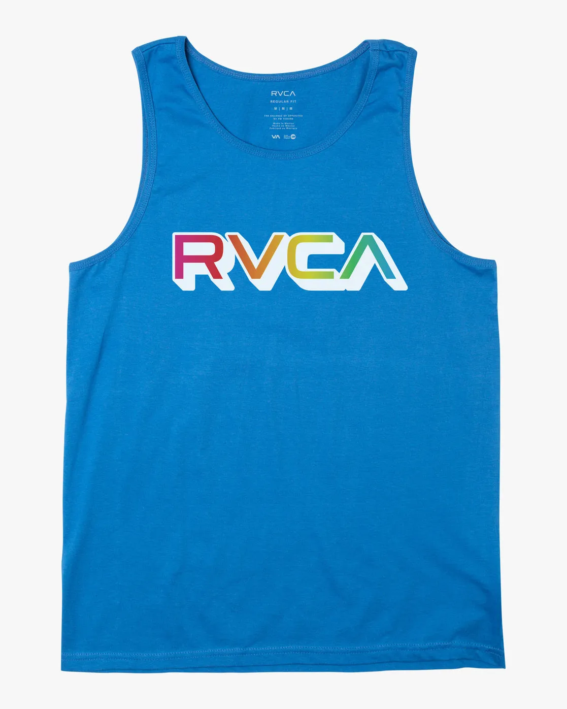 Big Gradient Tank Top - French Blue