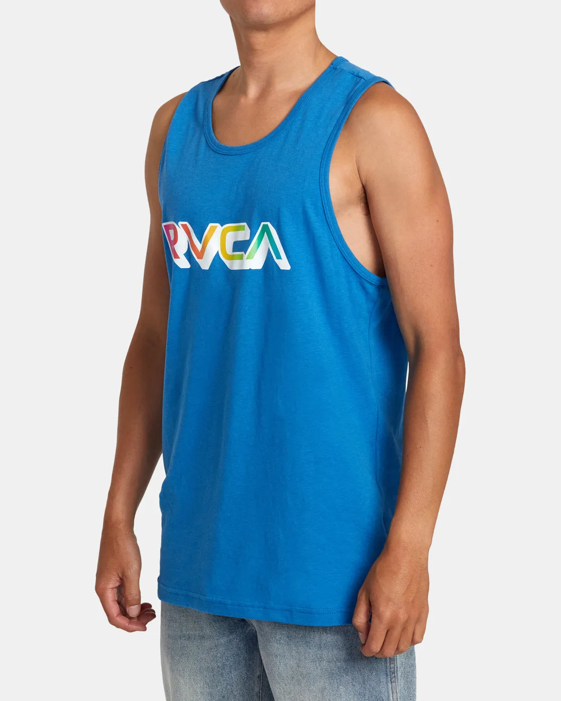 Big Gradient Tank Top - French Blue