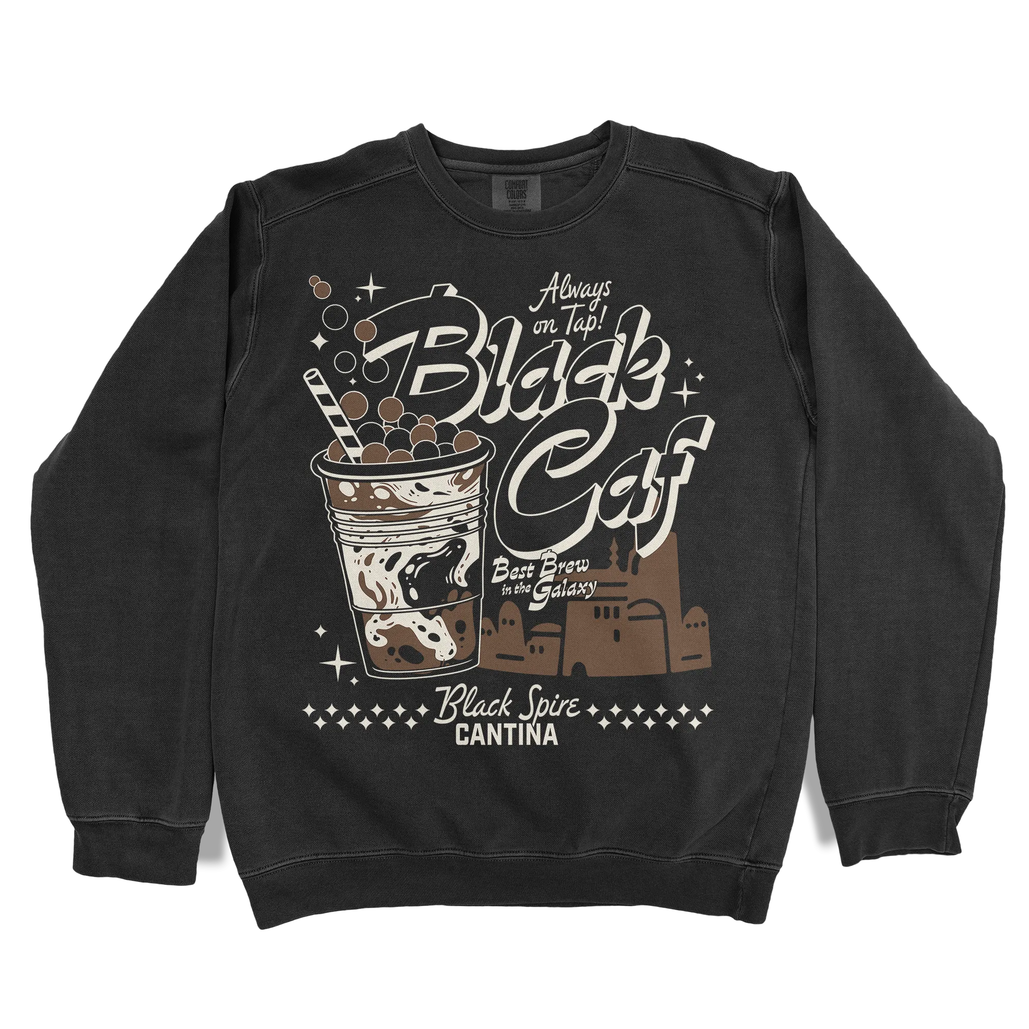 Black Caf Cantina Crewneck