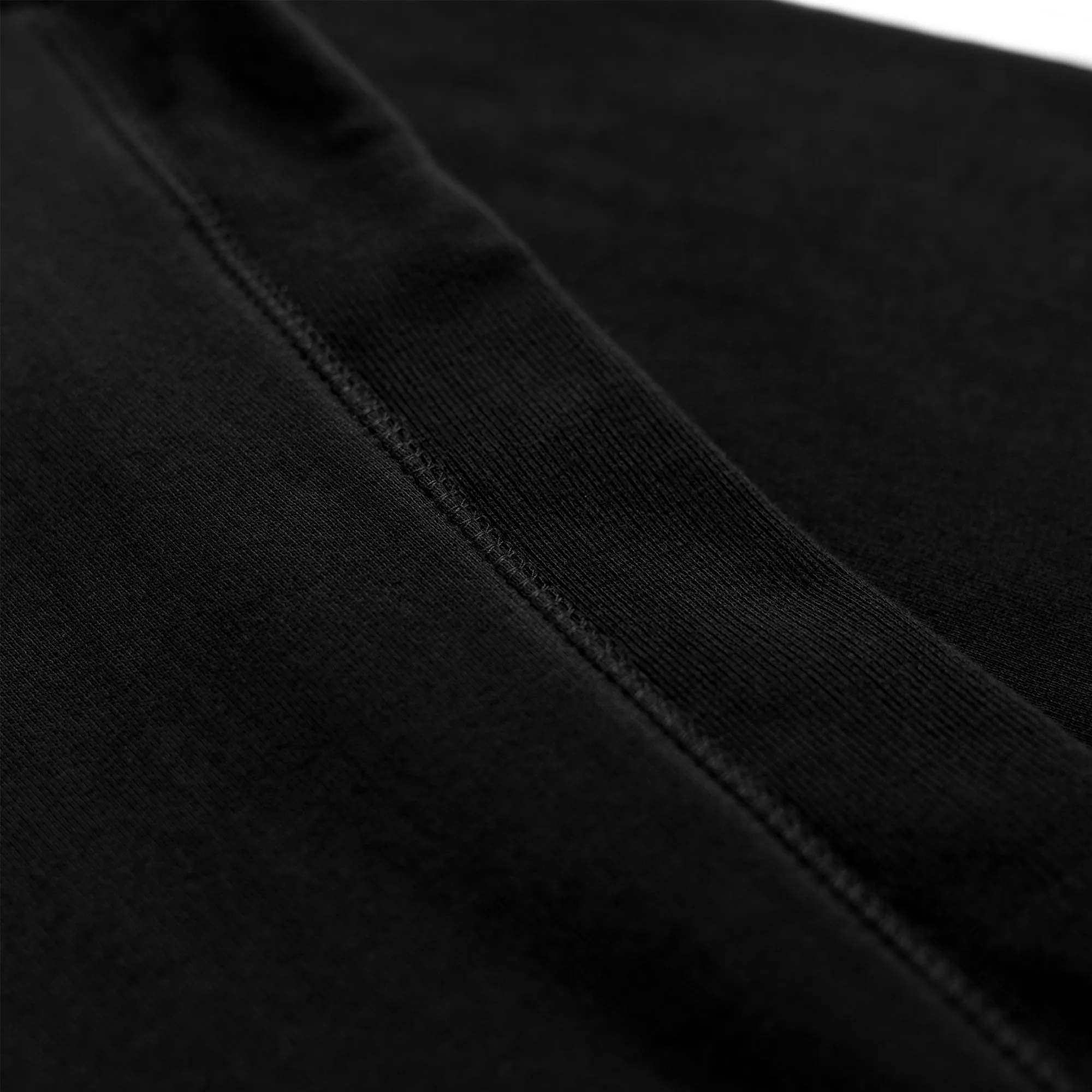 Black Organic Cotton Crewneck Sweatshirt