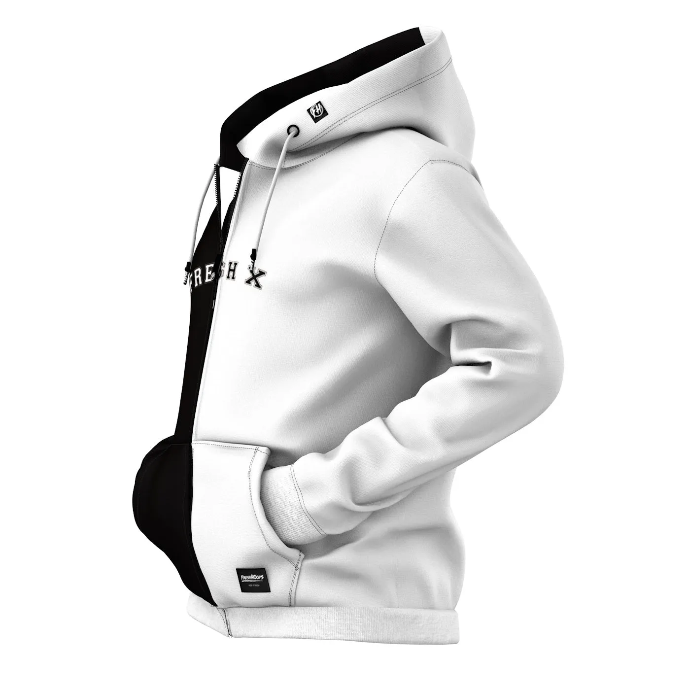 BnW Zip Up Hoodie