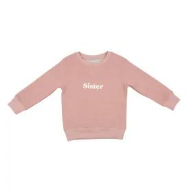 Bob & Blossom- Faded Blush  Sister Sweatshirt