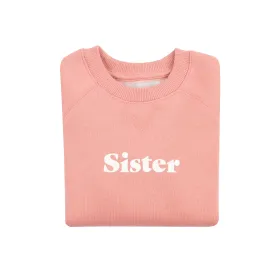 Bob & Blossom- Rose Pink Sister Sweatshirt