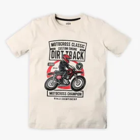 Boy's Regular Fit Graphic T-Shirt