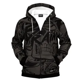 Brain Zip Up Hoodie