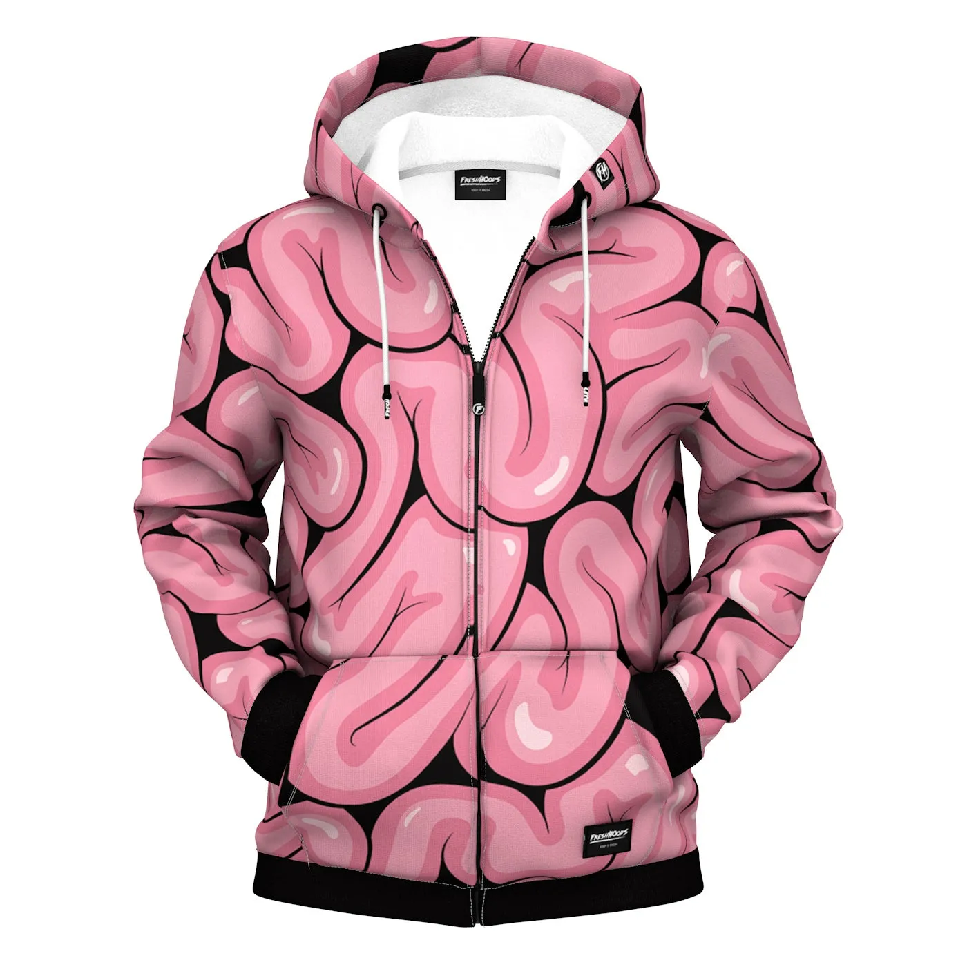 Brainwash Zip Up Hoodie