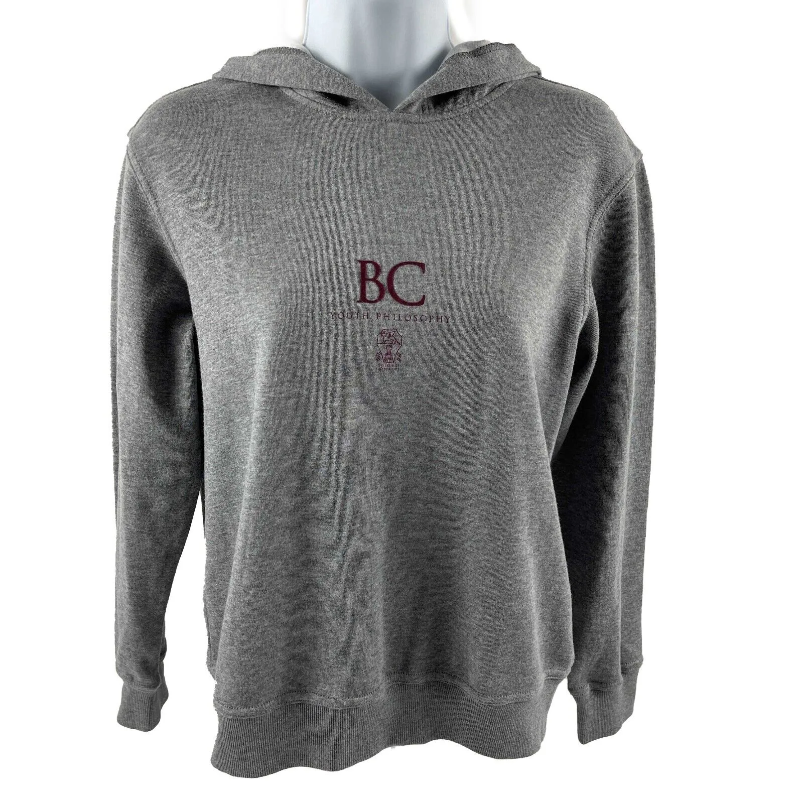 Brunello Cucinelli - Logo Pullover Hoodie Sweatshirt - Youth 12 / Adult XS NEW!