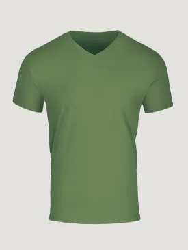 Cactus Green V-Neck