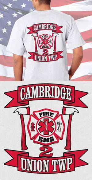 Cambridge Fire Department & EMS Back Design