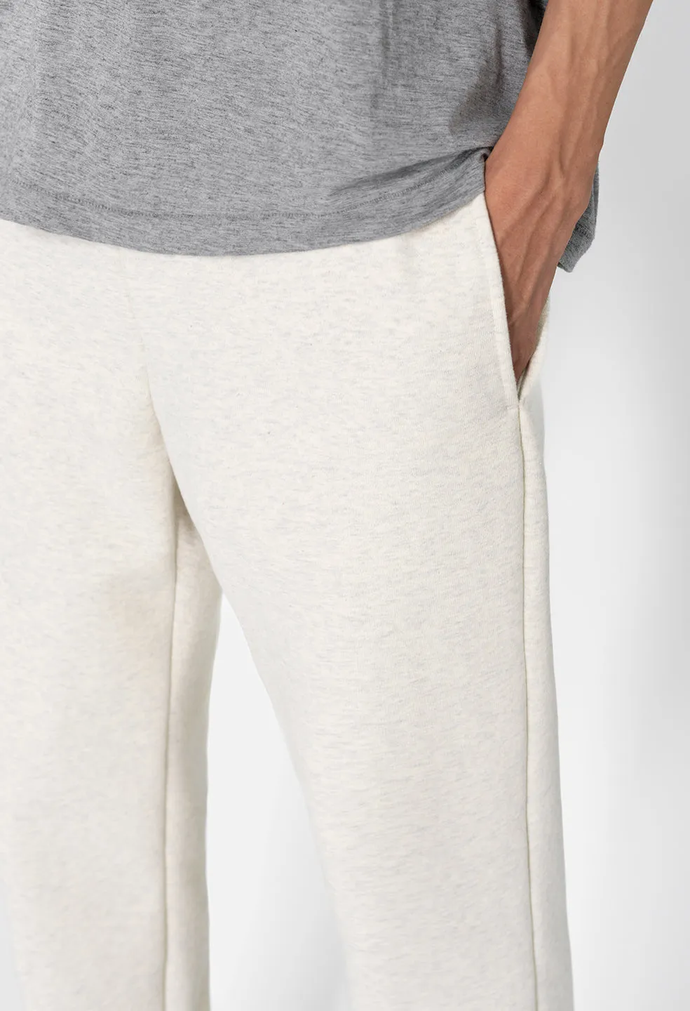 Cashmere Fleece Savile Sweats / Heather Ash